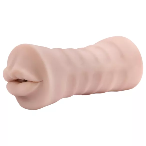 Enlust Nicole - vibrirajuća umjetna usta s AI slikama - natur