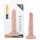Dr. Skin 5 - Realistični dildo s vakumom - prirodno (14,5 cm)