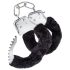Temptasia Cuffs - plišane lisice (crne)