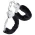 Temptasia Cuffs - plišane lisice (crne)