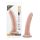Dr. Skin 7 - realistični dildo s prijanjaljkom - prirodni (17,5 cm)