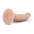 Dr. Skin 7 - realistični dildo s prijanjaljkom - prirodni (17,5 cm)