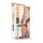 Dr. Skin 6.5 - šuplji strap-on dildo - 15cm (natur)