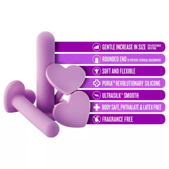 Blush Wellness - set za širenje vagine - ljubičasta