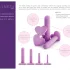 Blush Wellness - set za širenje vagine - ljubičasta