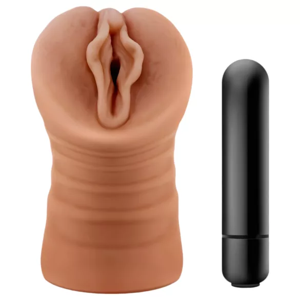 M For Men Sofia - masturbator s vibracijom - realistična vagina - natur