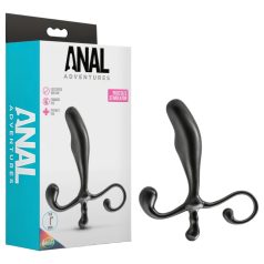 Anal Adventures - dildo za prostatu - crni