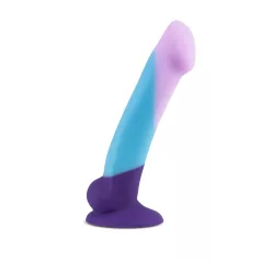 Avant Purple Haze - dildo s vakuumskom bazom - šareno