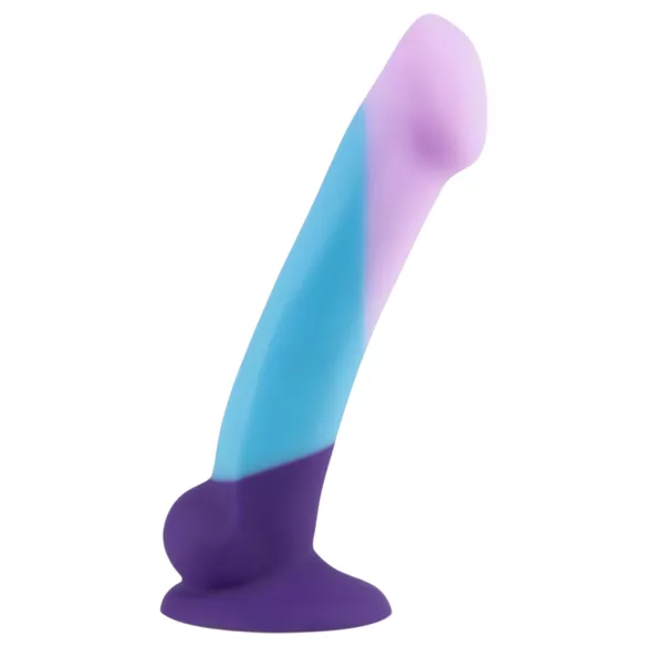 Avant Purple Haze - dildo s vakuumskom bazom - šareno