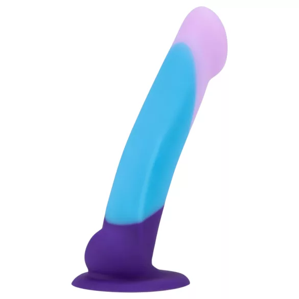 Avant Purple Haze - dildo s vakuumskom bazom - šareno