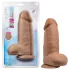 Blush Chub - realistični dildo s vakuum bazom - 18cm - natur
