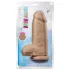 Blush Chub - realistični dildo s vakuum bazom - 18cm - natur