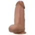 Blush Chub - realistični dildo s vakuum bazom - 18cm - natur