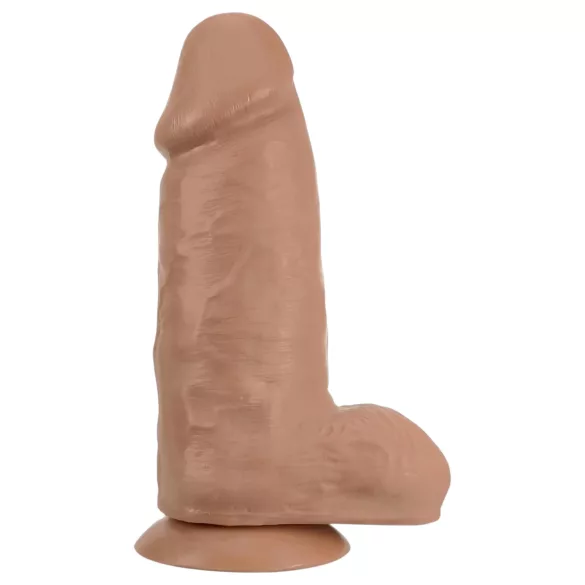 Blush Chub - realistični dildo s vakuum bazom - 18cm - natur
