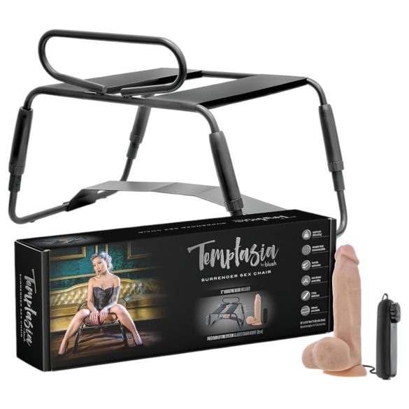 Temptasia - Seks stolica s vibratorom (crno-prirodna)