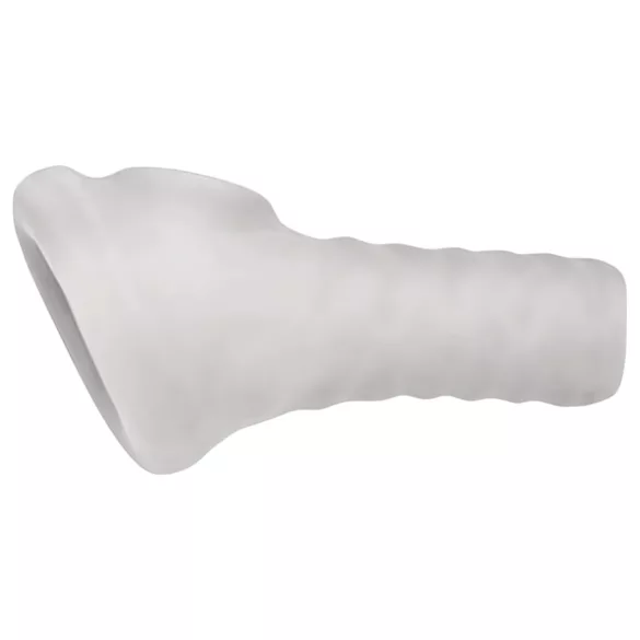 Perfect Fit Breeder - otvorena navlaka za penis 10 cm - bijela