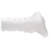 Perfect Fit Breeder - otvorena navlaka za penis 10 cm - bijela