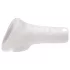 Perfect Fit Breeder - otvorena navlaka za penis 10 cm - bijela