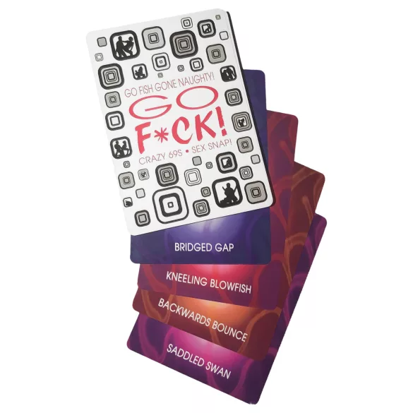 GO F*CK - Kama Sutra karta - 52 komada