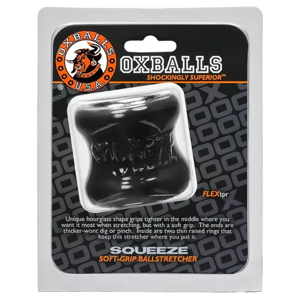 OXBALLS - penisni prsten za rastezanje - crni