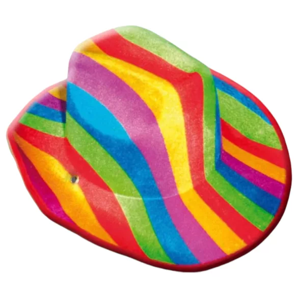 Pride - kaubojski šešir - rainbow motiv