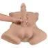 Silexd Apollo - muški torzo masturbator - tamna prirodna boja