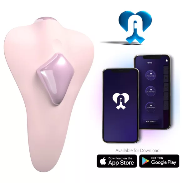 Adrien Lastic Temptation - Aplikacijom upravljani vibrator za klitoris (rozi)