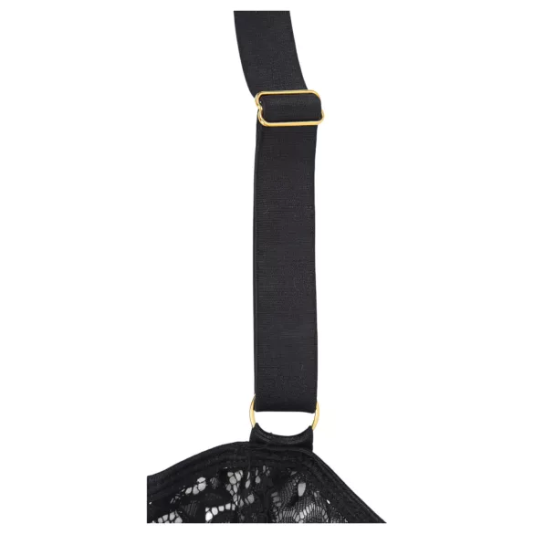 Subblime - uzorak body sa satinastim remenom (crna)