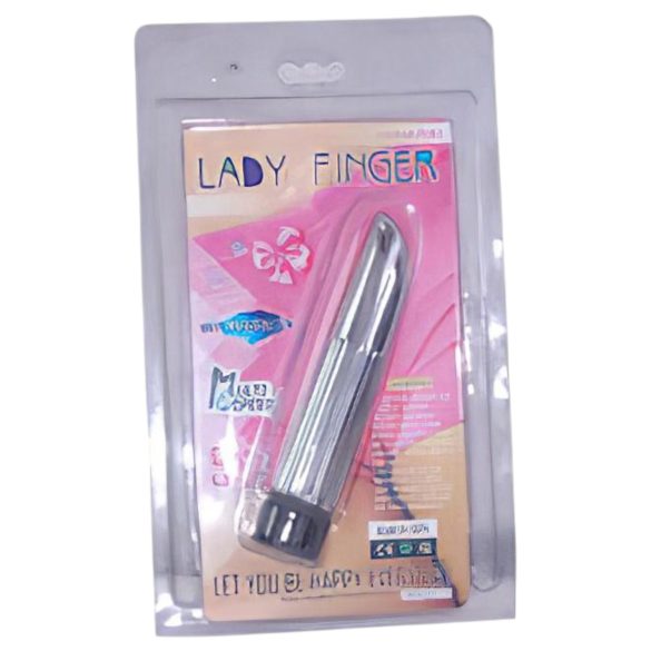 Baile - mini vibrator Lady Finger - srebro
