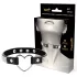 Coquette - ogrlica choker sa srcem i kristalima - crna