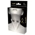 Coquette - ogrlica choker sa srcem i kristalima - crna