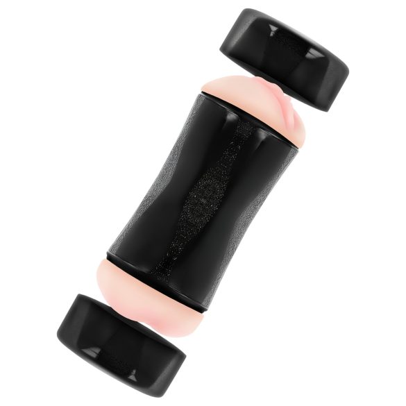 JamyJob - masturbator za vaginu i anus - prirodna boja