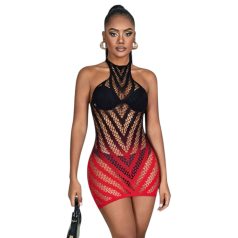   Subblime 952242 - mrežasta haljina s gradijentom boja - crvena - XS-M