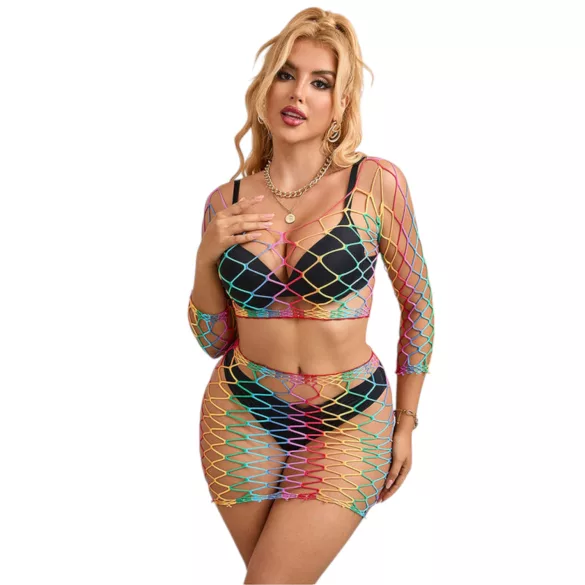 Subblime 952440 - neonski mrežasti set za žene - S-L