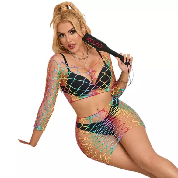 Subblime 952440 - neonski mrežasti set za žene - S-L
