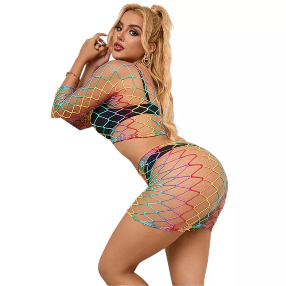 Subblime 952440 - neonski mrežasti set za žene - S-L