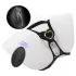 IBIZA - strap-on vibrator za stimulaciju klitorisa - crni