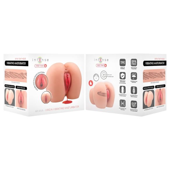Intense First Time Ariana - realistični vibrirajući masturbator za muškarce