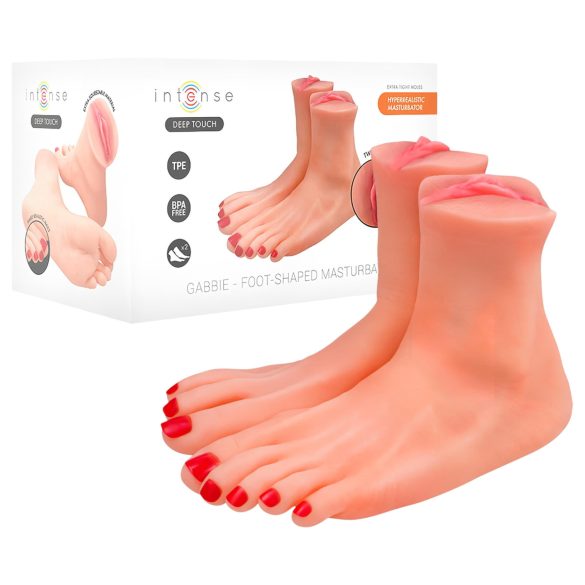 Intense Deep Touch Gabbie - masturbator za vaginu - prirodna boja