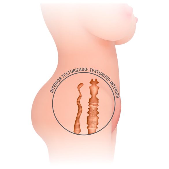 Intense Deep Touch Jesse - muški torzo masturbator - realističan - natur