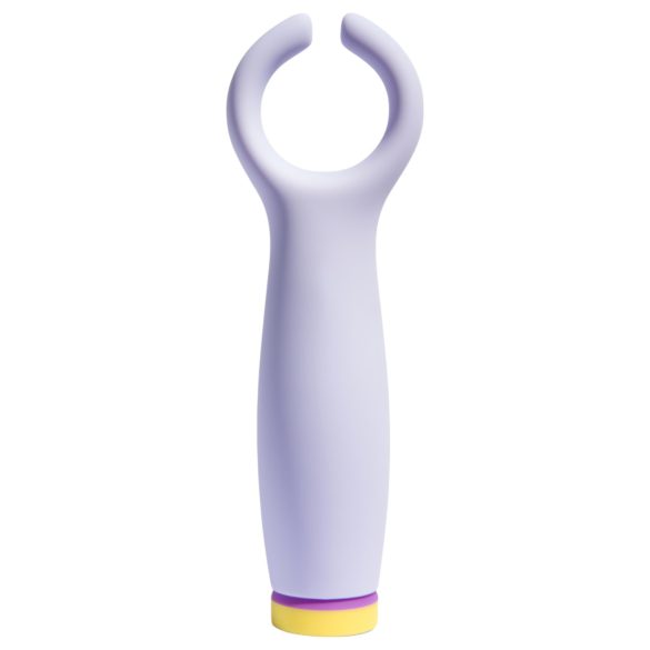 Platanomelón Bali - štapni vibrator s 4 nastavka (ljubičasti)