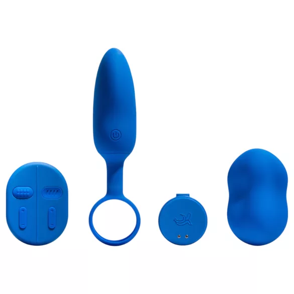 Platanomelón Mobi - set bežičnih vibratora - 2 dijela - plavi