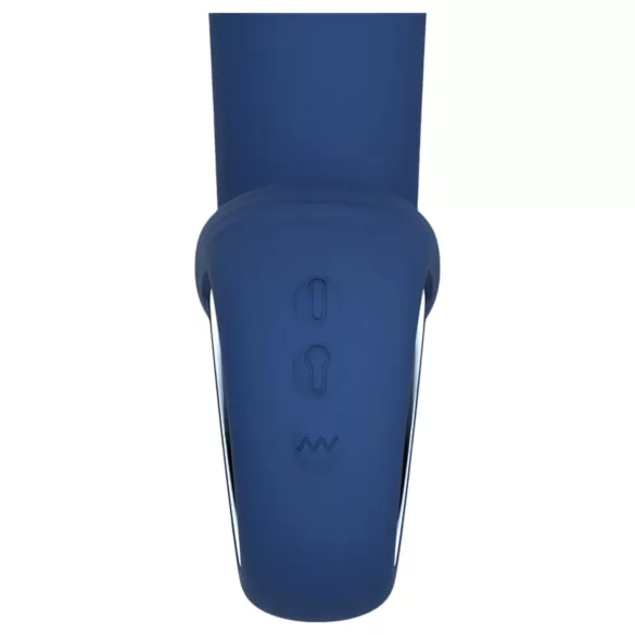 INTOYOU Palha - bežični, napuhujući vibrator (plavi)