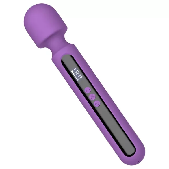 Engily Ross Aura - masažer vibrator na punjenje - digitalni - ljubičasta