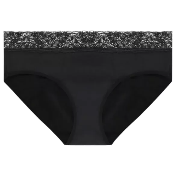 Adalet Natura Super - menstrualne gaćice - crna - M