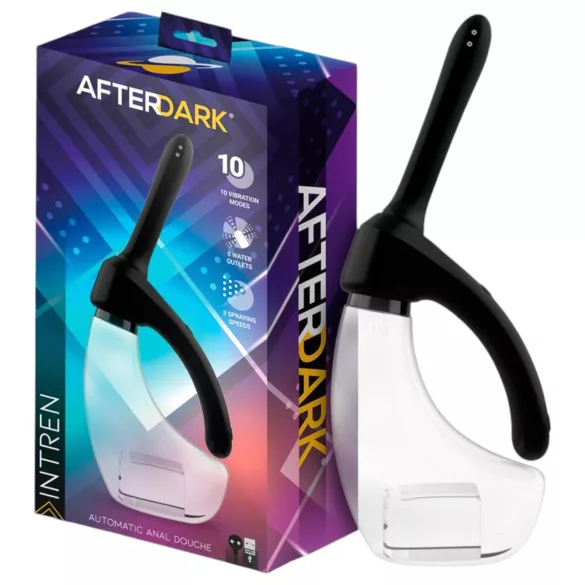 Afterdark - automatski vibrirajući analni čistač - proziran
