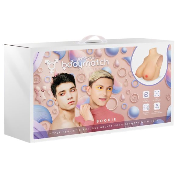 INTOYOU - realistične grudi za remen - prirodne