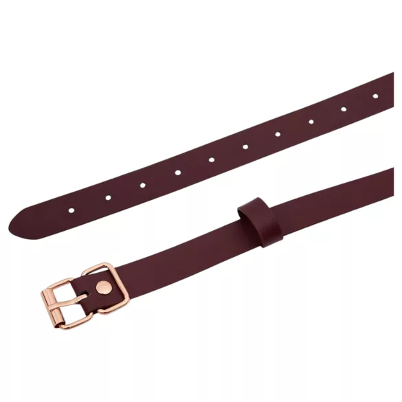 Latetobed - prstenasti uzdeč za usta - smeđa