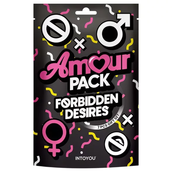 Amour Pack Forbidden Desires - početnički set s vibratorom - 7 dijelova