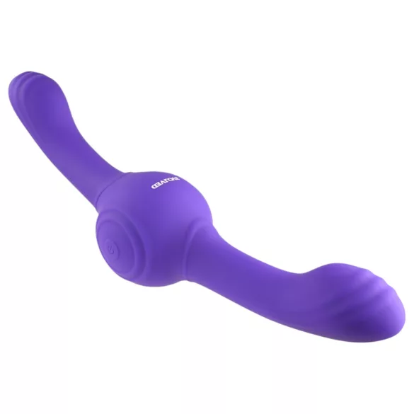 Evolved - dvostruki vibrator s rotacijom - punjivi, ljubičasti